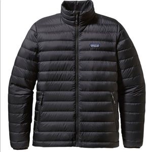 Men’s Patagonia goose down black jacket